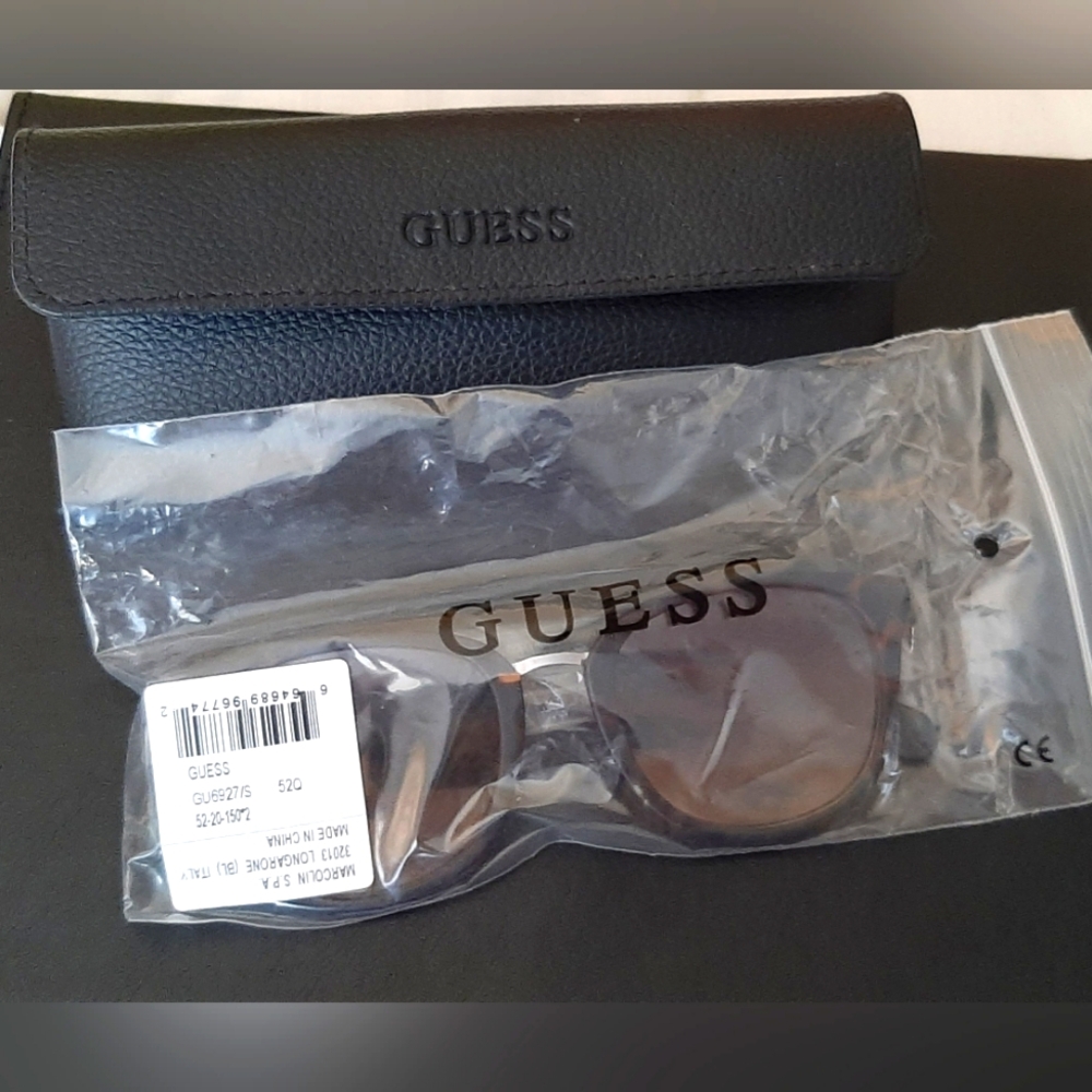 Guess Dark Havana Sunglasses *NWT* - Picture 7 of 16